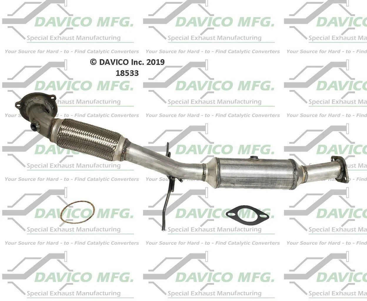 2012-2016 Volvo S60 Catalytic Converter 18533
